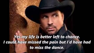 Garth Brooks  The Dance With Lyrics [upl. by Kean]