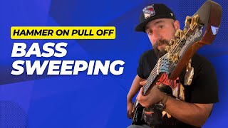 1 Minute Bass Lesson “Sweeping” [upl. by Weingartner]