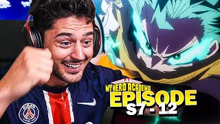 DEKU EST DE RETOUR  MY HERO ACADEMIA SAISON 7 EPISODE 12 REACTION FR [upl. by Kcirdek262]