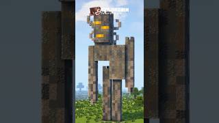 I built Minecrafts new mob the Creaking 🗿 minecraft shorts [upl. by Nahtnoj]