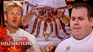 Oh Crab The Best Challenges With Crabs  Hell’s Kitchen [upl. by Enaed]