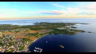 Norge fra oven Over Helgeroa mot Langesund  Mølen  Jomfruland Phantom 3 Pro dronefilm [upl. by Deeanne]