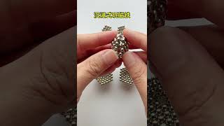 It turns out that magnets can be played like this Have you learned it Magnets Buckyball Buckyb [upl. by Yanaj]