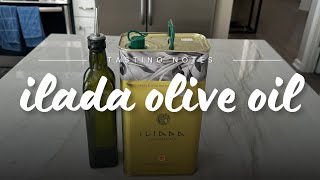 Iliada Kalamata Olive Oil Tasting Notes [upl. by Itsirk979]