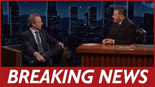 When Jimmy Kimmel Surprised Fans by Revealing His Worst Smelling Guest on Seth Meyers Show [upl. by Lette677]