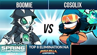 Boomie vs Cosolix  Top 8 Elimination  Spring Championship 2022  NA 1v1 [upl. by Dwight362]