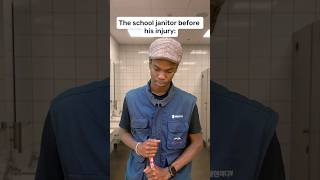 The school janitor before his injury💔 [upl. by Pierson]