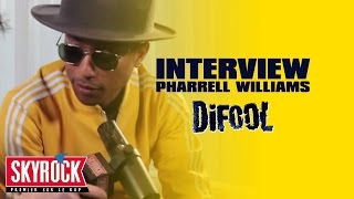 Interview Difool x Pharrell Williams sur Skyrock [upl. by Enair786]