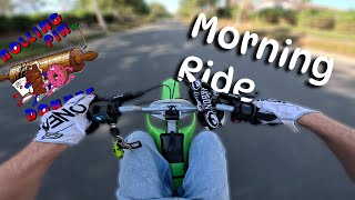 Early Morning Ride on my MODDED Razor  Razor Sx500 [upl. by Edora]