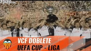 The Valencia CF Doblete 2004 UEFA CUP AND LA LIGA [upl. by Yl]