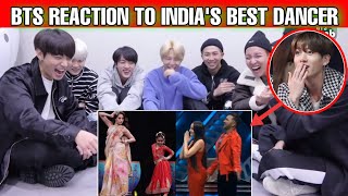 BTS REACTION TO INDIAS BEST DANCER  BTS REACTION TO BOLLYWOOD SONGS Nora fatehi viral video [upl. by Berti256]