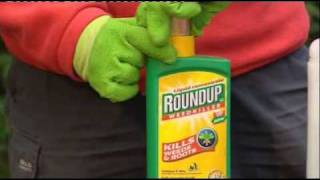 How to Use RoundUp Sprayer [upl. by Loredana]