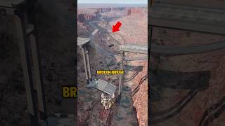 😱Cars Vs Braking Test on Broken Bridge 2 BeamNG Drive Shorts😳 [upl. by Gomez199]