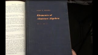 John Moore Abstract Algebra Semigroups and Monoids [upl. by Nnodnarb]