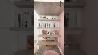 COZY 2X3 LOFT BED SMALL ROOM DESIGN IDEA [upl. by Rebmeced]