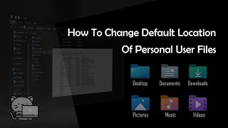 How To Change Default Location Of Personal User Files On Windows  Using Registry Editor [upl. by Kloman332]