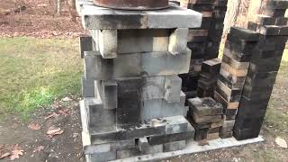 Part 2 quotThe Asheville Stovequot  Metal  Masonry Heater Hybrid for 180  Survival Thermal Mass Stove [upl. by Harley]