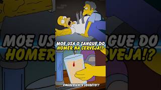 MOE USA O SANGUE DE HOMER NA CERVEJA simpsons thesimpsons shorts bart homer [upl. by Zephan]