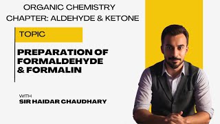 Preparation of Formaldehyde amp Formalin Laboratory Preparation  industrial preparation [upl. by Matless]