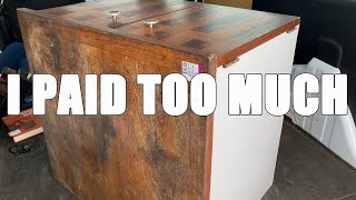 Thrift Store Cabinet Gets A Much Needed Makeover  Furniture Restoration amp Refinishing [upl. by Mot878]