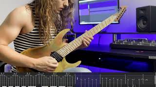 Van Halen  Jump  Synth solo on guitar with tabs [upl. by Ohcamac]