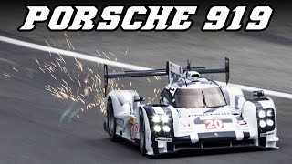 Porsche 919 shooting huge sparks in Spa [upl. by Langelo]