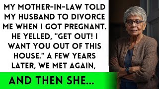 My MIL told my husband to divorce me when I was pregnant We met again years later and then sh [upl. by Teirrah]