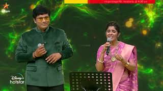 Yedho Ondru Song by HarishRaghavendra AnuradhaSriram ❤️ Super Singer 10 Episode Preview 16 June [upl. by Anaeli]