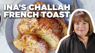 Barefoot Contessas Challah French Toast  Barefoot Contessa  Food Network [upl. by Naro394]