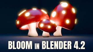 Where is BLOOM in Blender 4 2 [upl. by Tama983]