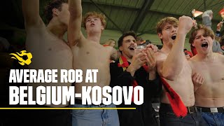 Average Rob visits us at the game against Kosovo  RED FLAMES [upl. by Kantor]