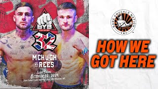 Scott McHugh vs Liam Rees How We Got Here  BYB Extreme Highlights  Bare Knuckle Nation [upl. by Erehs]