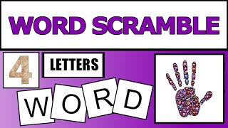 Scrambled Words Games  Jumbled Word Game  Guess the Word Game  Word Scramble  SW Scramble [upl. by Didier600]