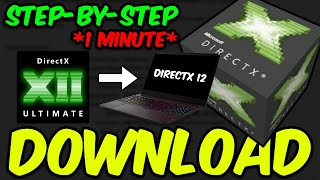 How to Download DirectX 12 on Windows 1011  A Complete Installation Guide [upl. by Relyuc]