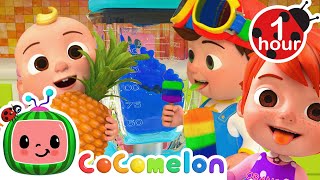 The Colors Song with Popsicles  CoComelon  Nursery Rhymes for Babies [upl. by Jackelyn]