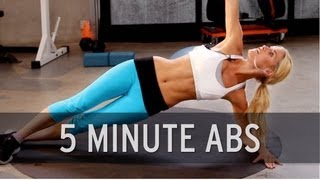 How to Lose Belly Fat 5 Minute Abs [upl. by Migeon]