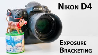 Nikon D4 How do to exposure bracketing [upl. by Yovonnda]