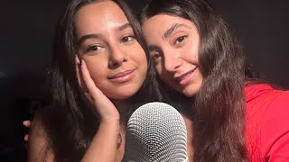 ASMR  my sister tries asmr so funny😂 and she is GOOD [upl. by Shaw]