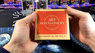 New Topps 582 Montgomery Club Baseball Cards Set [upl. by Aicilyhp122]