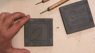 Incising Clay aka Carving Clay The Basics [upl. by Allebara]