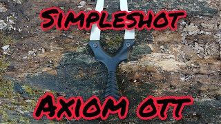 Axiom OTT from Simpleshot simpleshot slingshot catapult outdoors edc [upl. by Narcis]