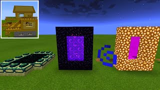 Craft Box Game Tree How To Make PORTALS END PORTAL NETHER PORTAL AETHER PORTAL [upl. by Tenenbaum]