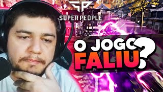 O QUE ACONTECEU COM SUPER PEOPLE CORTES do BURGAO battle royale gratis [upl. by Scrope]