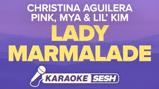 Christina Aguilera Pink Mya amp Lil Kim  Lady Marmalade Karaoke [upl. by Isabeau]