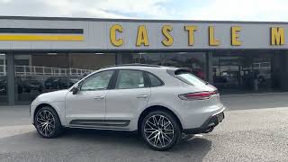 2023 PORSCHE MACAN T 20 Crayon new delivery miles in stock Castle Motors [upl. by Derriey]