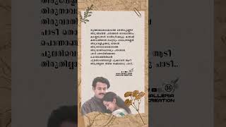 Paadi Thodiyiletho HD Lyrics Status💕 mohanlal manjuwarrier malayalamlyrics malayalamlyrical [upl. by Apthorp]