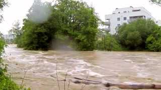 Hochwasser in Wieselburg 16052014 [upl. by Narej]