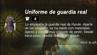 ✅Como Conseguir el UNIFORME DE LA GUARDIA REAL en Zelda Tears of the Kingdom [upl. by Ruhtra]