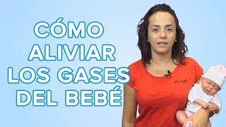 3 posturas para sacar los gases al bebé  Ayudar al bebé a expulsar el aire [upl. by Harwin]