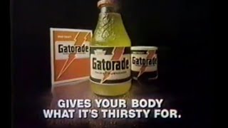 1982 Gatorade Thirst Quencher quotTennisquot TV Commercial [upl. by Marnie]